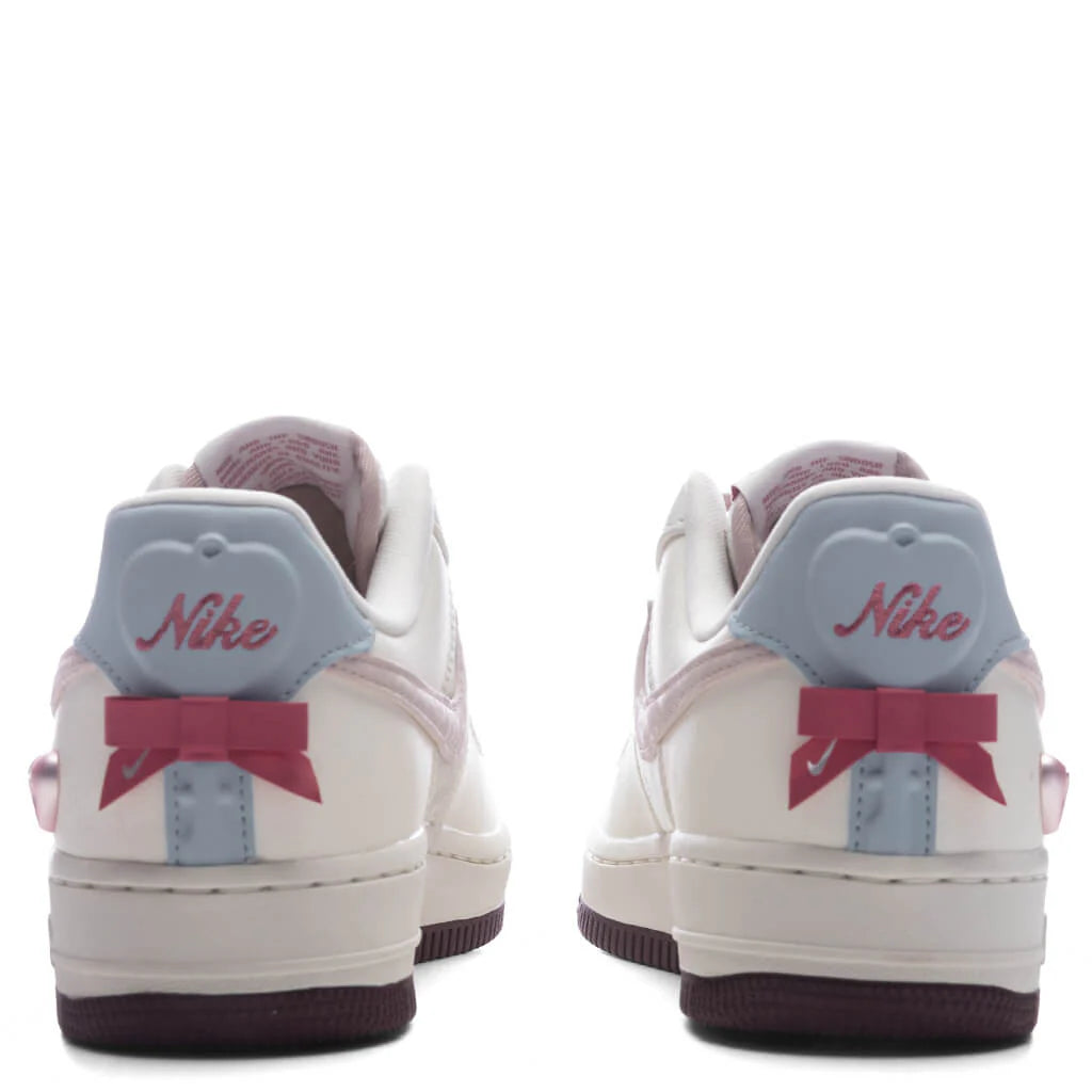 Womens Air Force 1 07 Valentines Day Sail Silt Red Light Armory Blue