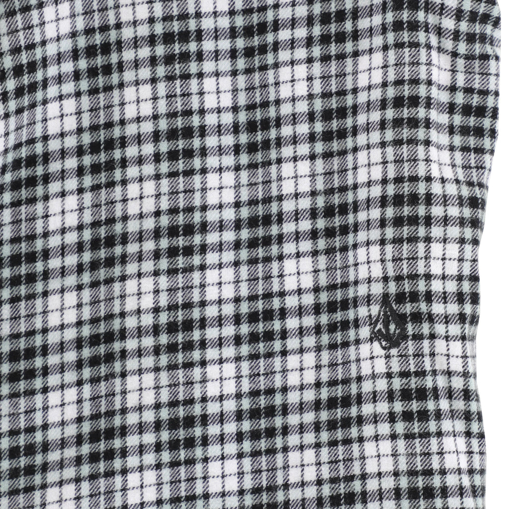 Volcom Wilderstone Flannel Shirt Dirty White