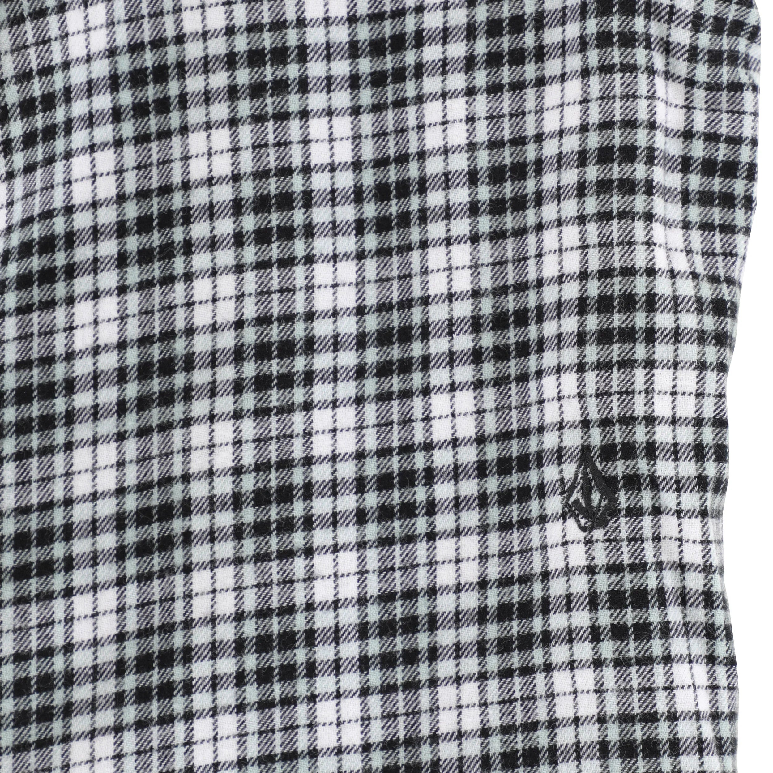 Volcom Wilderstone Flannel Shirt Dirty White
