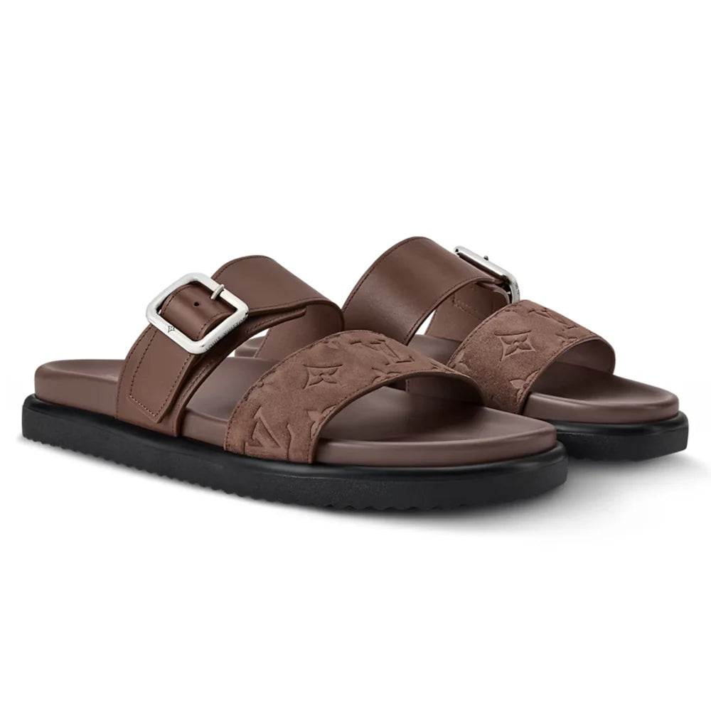 LV Venice Mule Taupe Brown