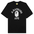 Pixal College Relaxed Fit Tee Black