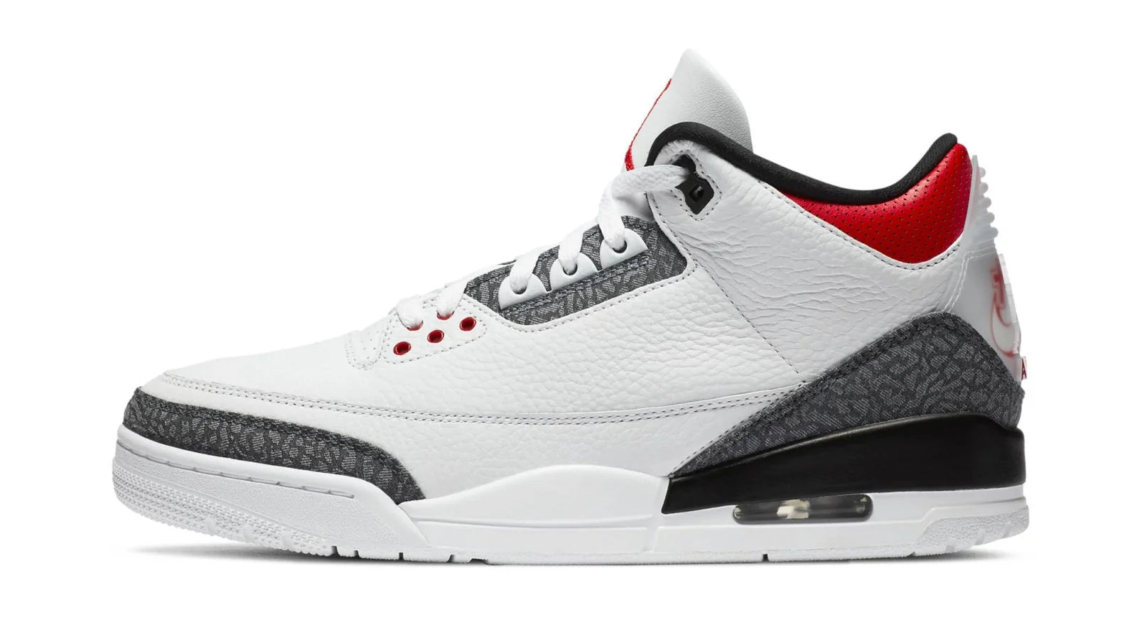 Air Jordan 3 Retro SE T Denim Japan Exclusive Fire Red