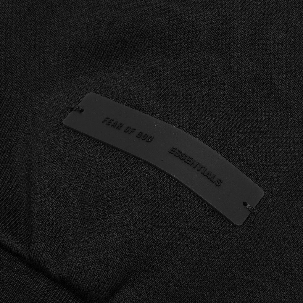 Classic Fleece Zip Up Hoodie Jet Black