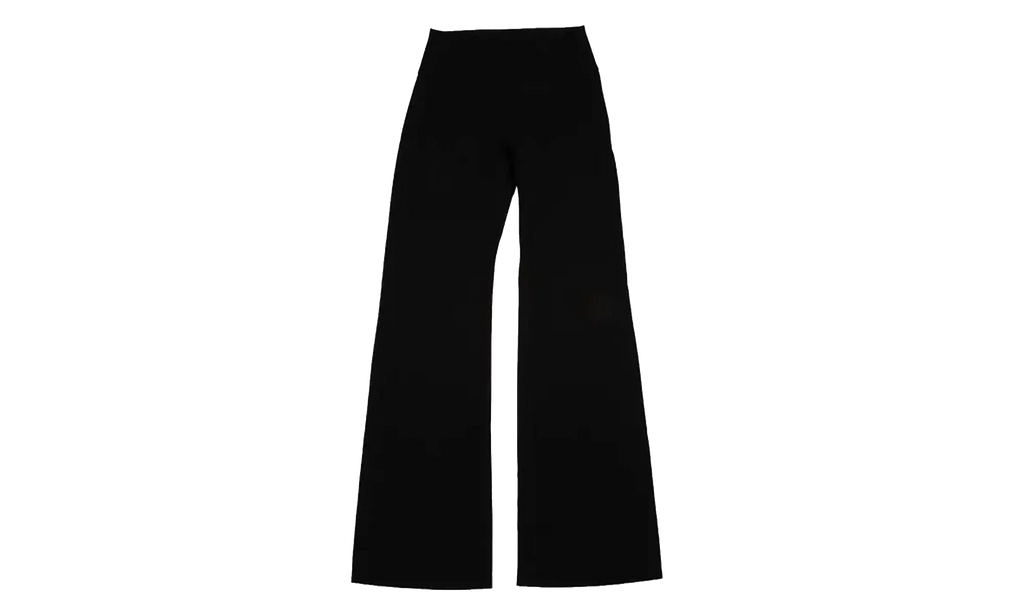 Zenvy High-Waisted Flared Leggings WMNS "Black" II5223 010