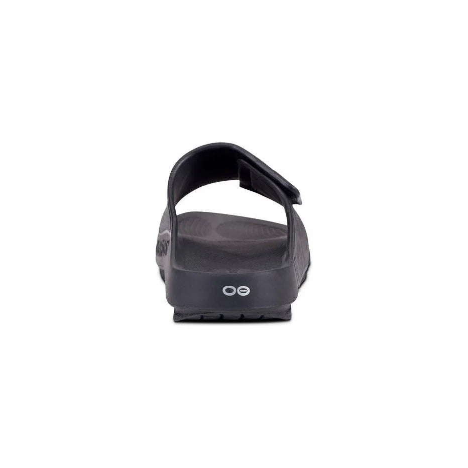 Unisex Ooahh Sports Flex Sandals in Black Matte