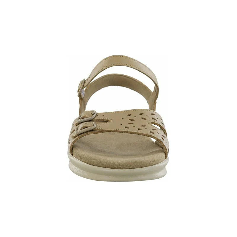 Women's Duo Quarter Strap Sandal in Warm Stone