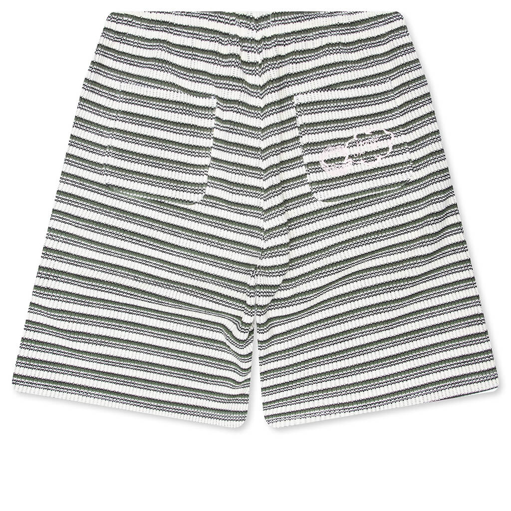 Speak Striped Short Olive