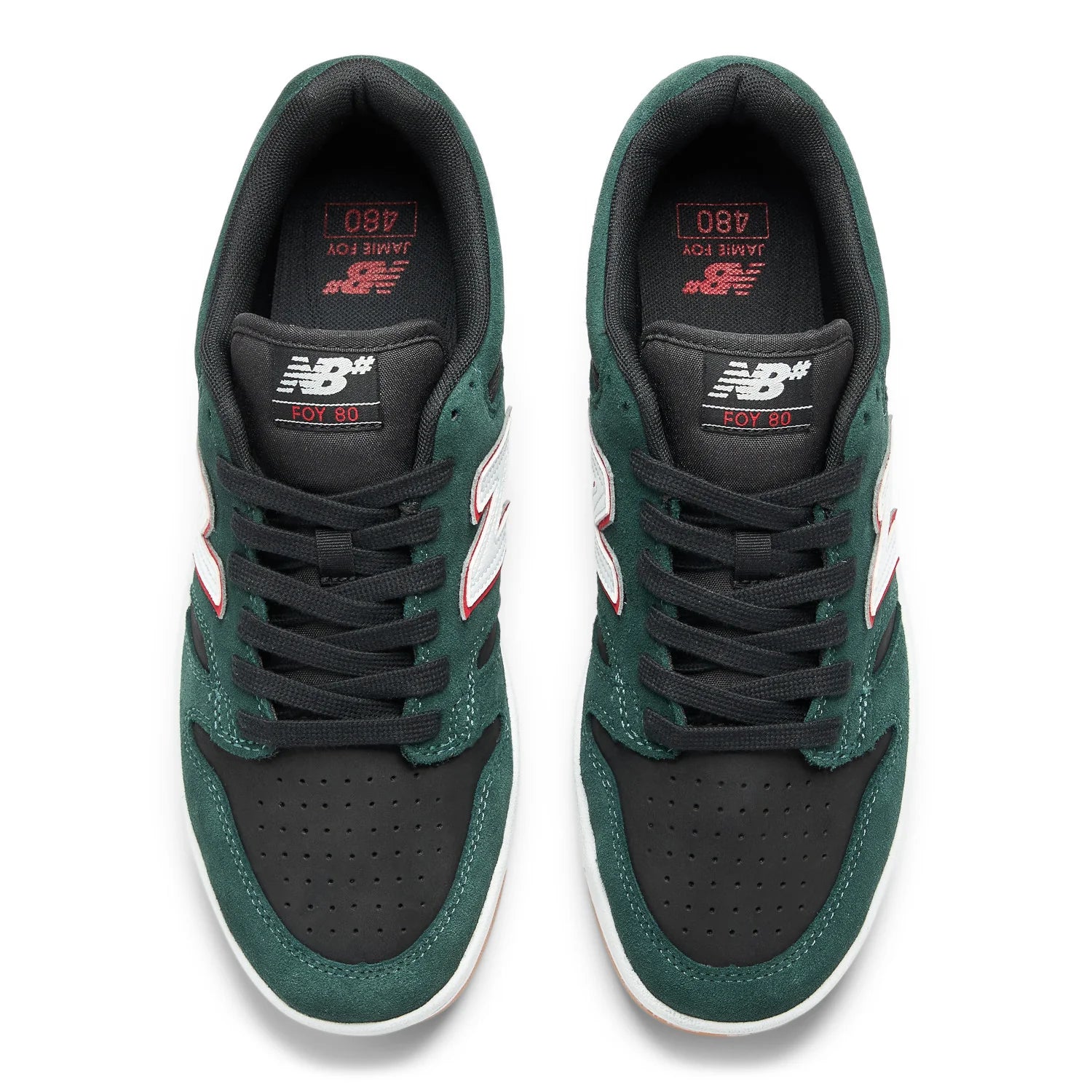 New Balance Numeric 480 Green Red