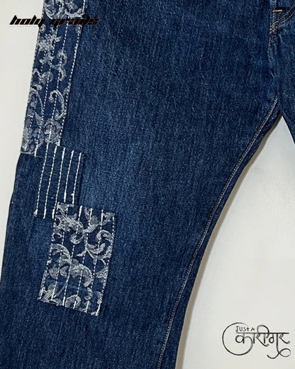 Just A Denim Dark Blue Denim Jeans HG x Just A Karigar