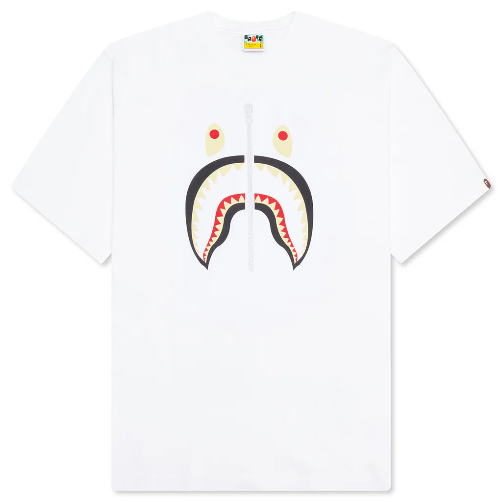 Shark Tee China White
