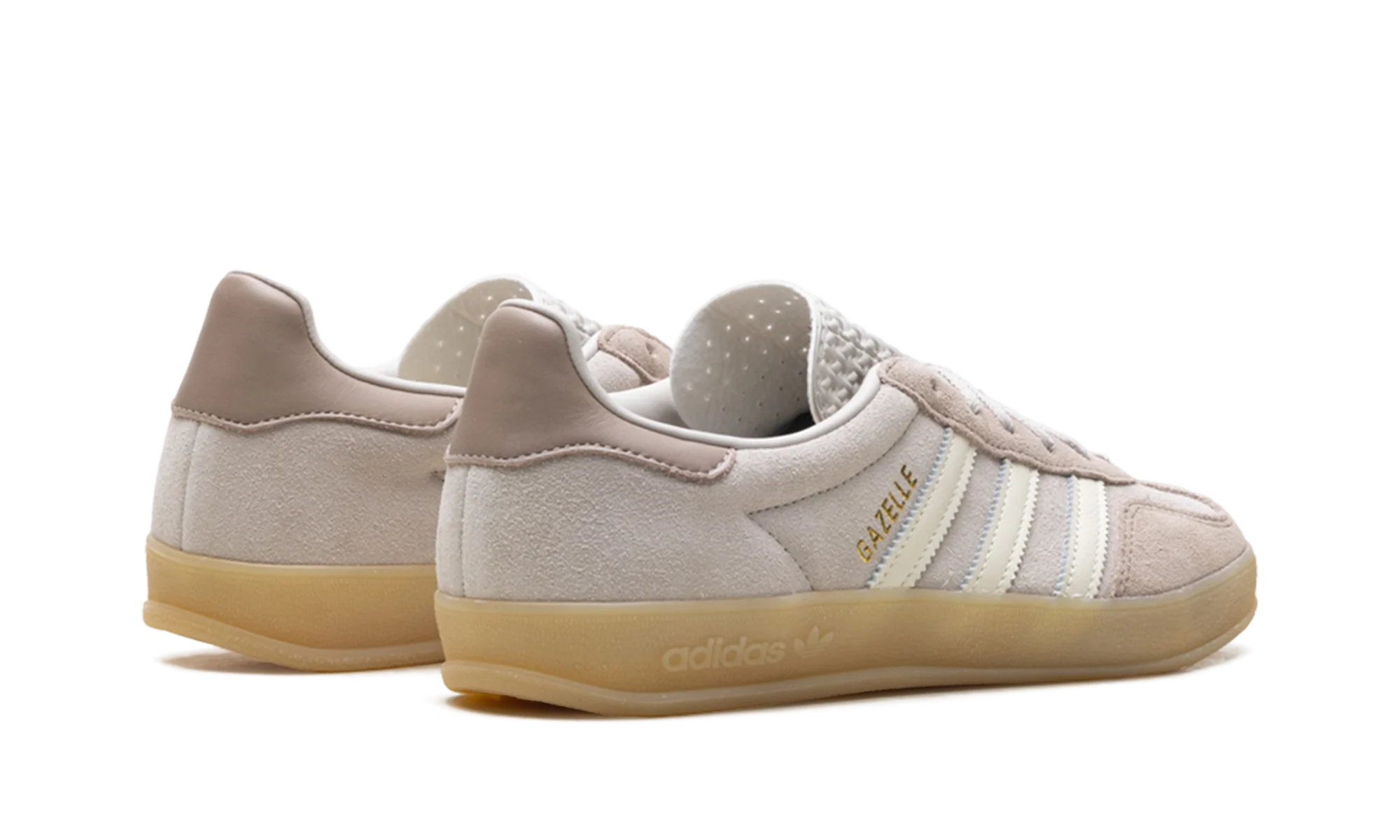 Gazelle Indoor WMNS "Light Brown / Off White / Gum" HQ2662