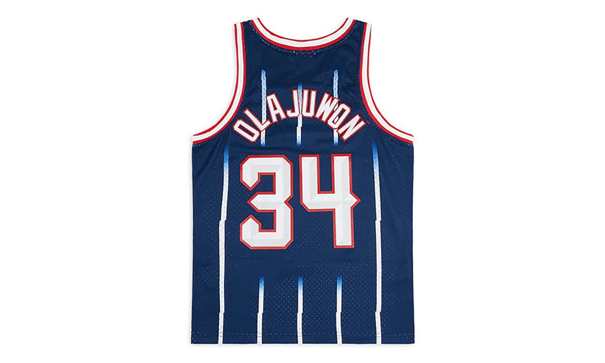 NBA Hakeem Olajuwon Swingman Road Jersey "1996 Houston Rockets - Navy" SMJYGS18173 HRONAVY96HOL