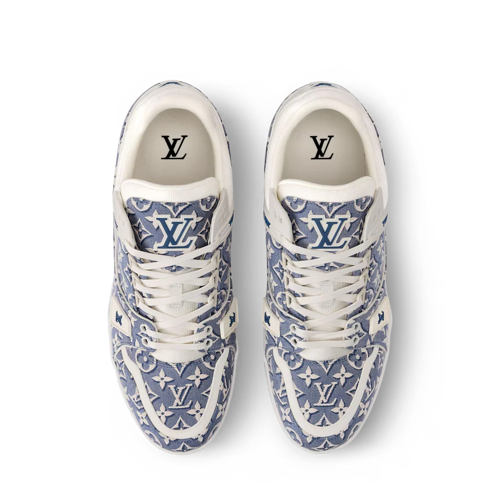 LV Trainer Sneaker Blue