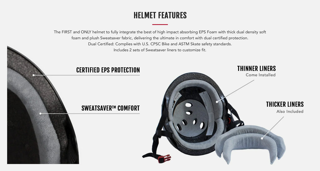 Triple Eight The Certified Sweatsaver Helmet Independent Trucks
