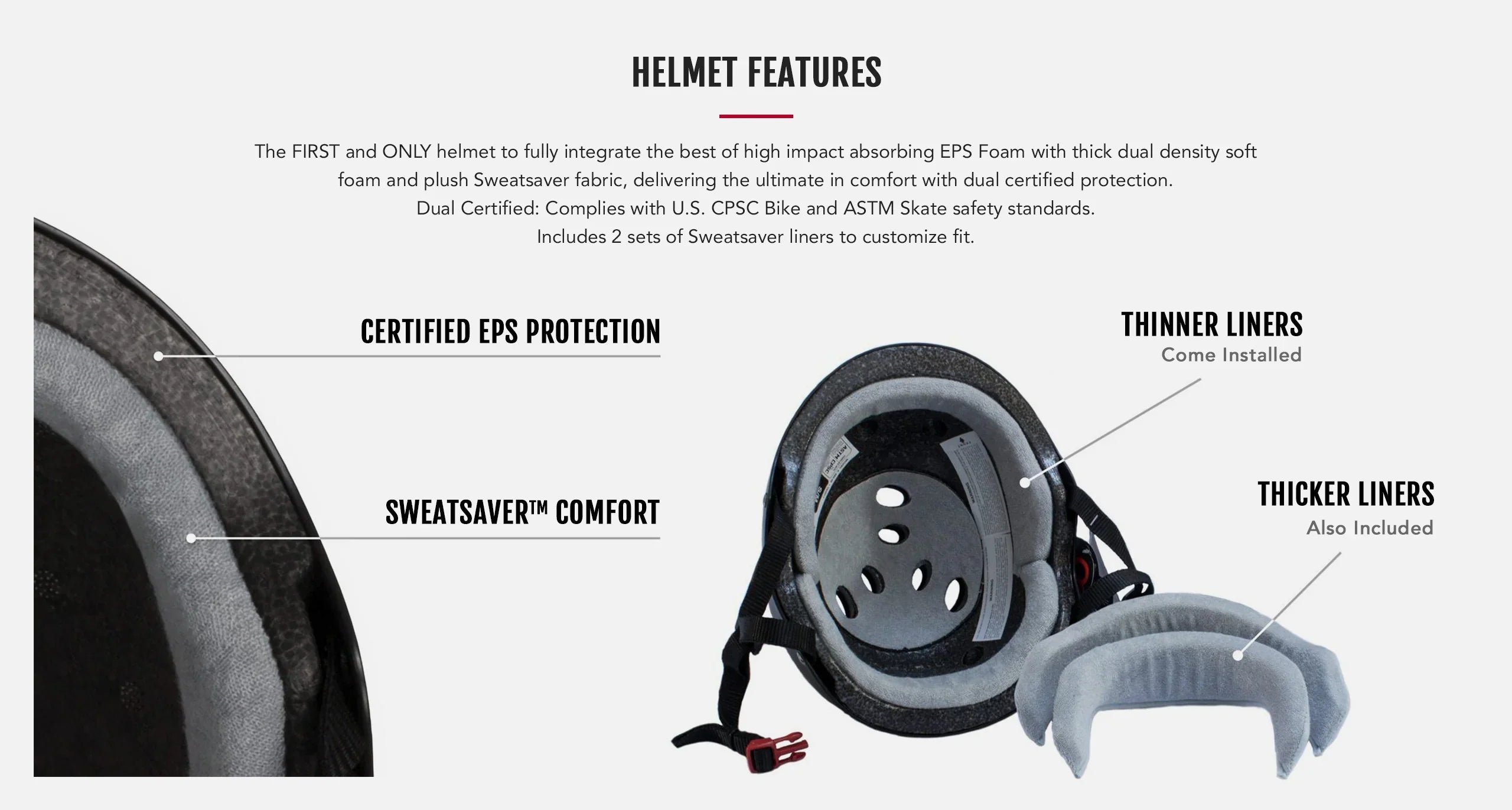 Triple Eight The Certified Sweatsaver Helmet Independent Trucks