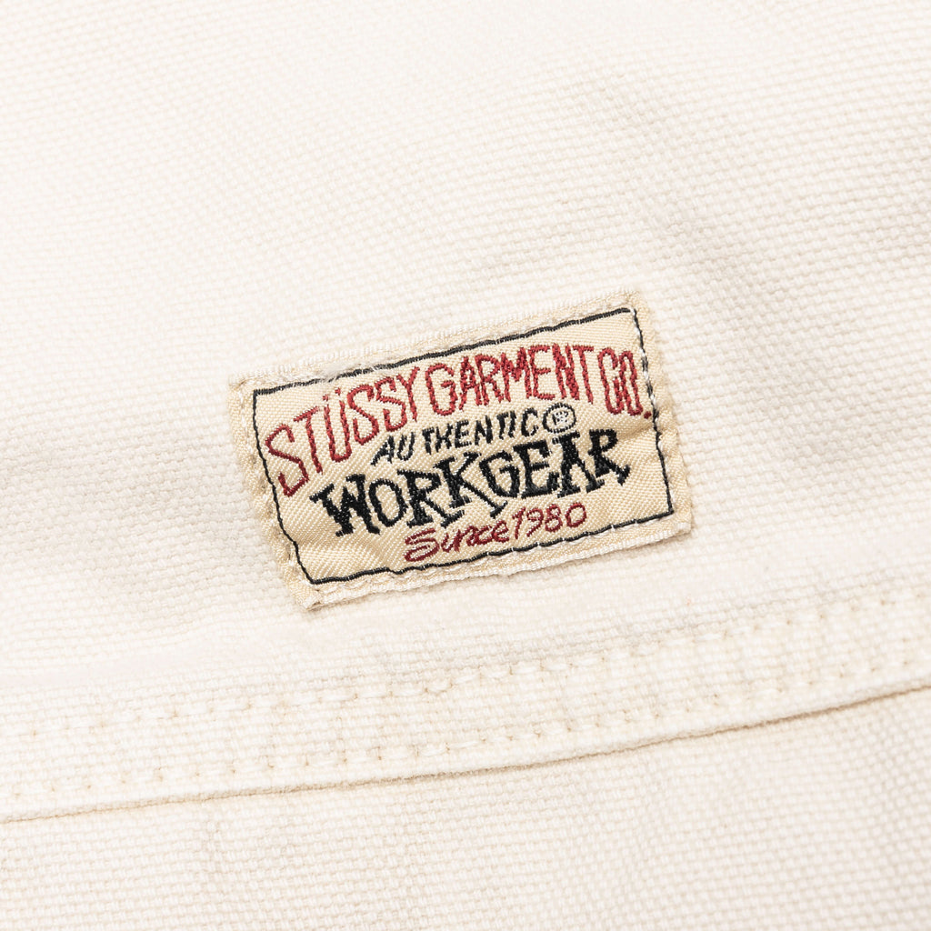 Work Jacket Unlined Canvas Vintage Natural
