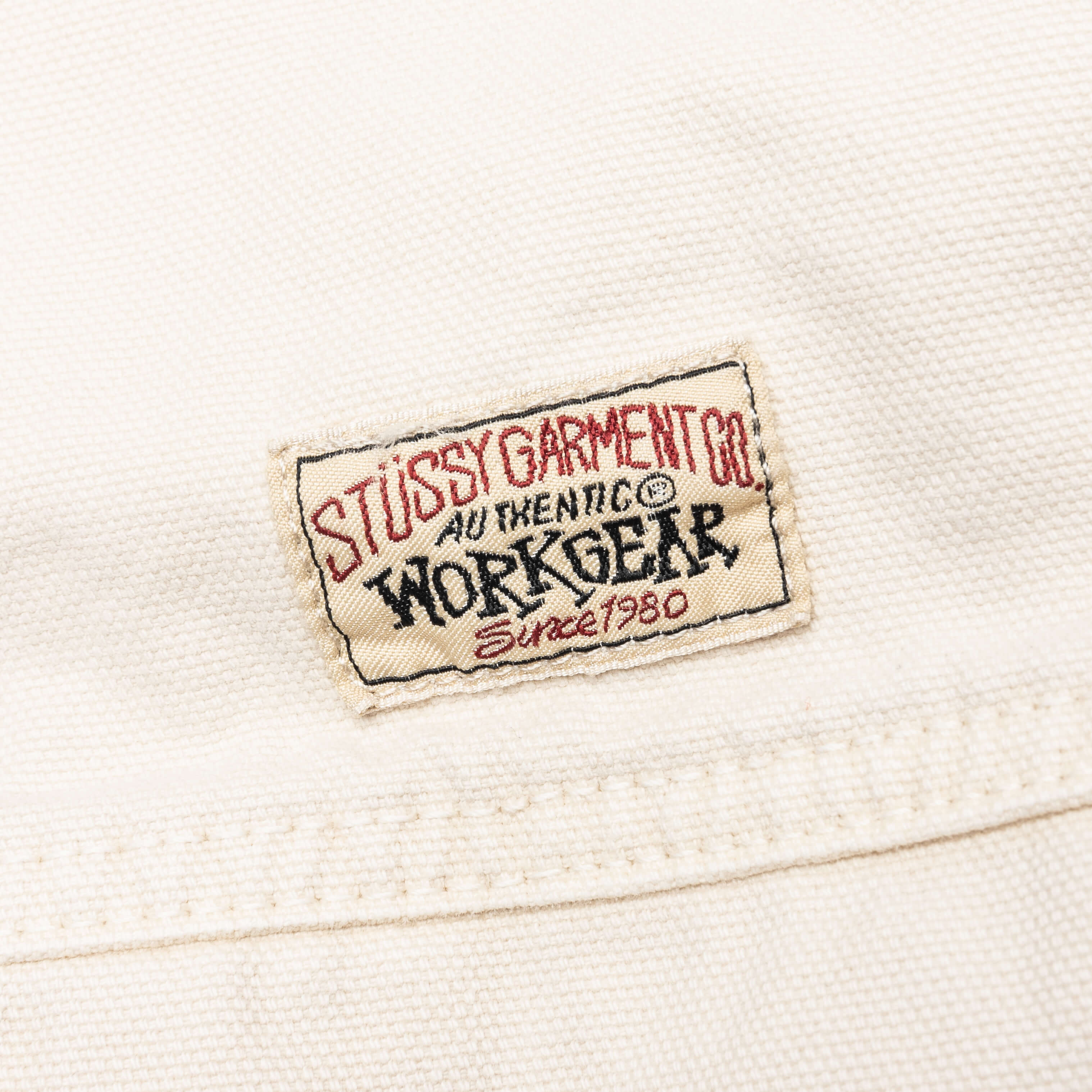 Work Jacket Unlined Canvas Vintage Natural