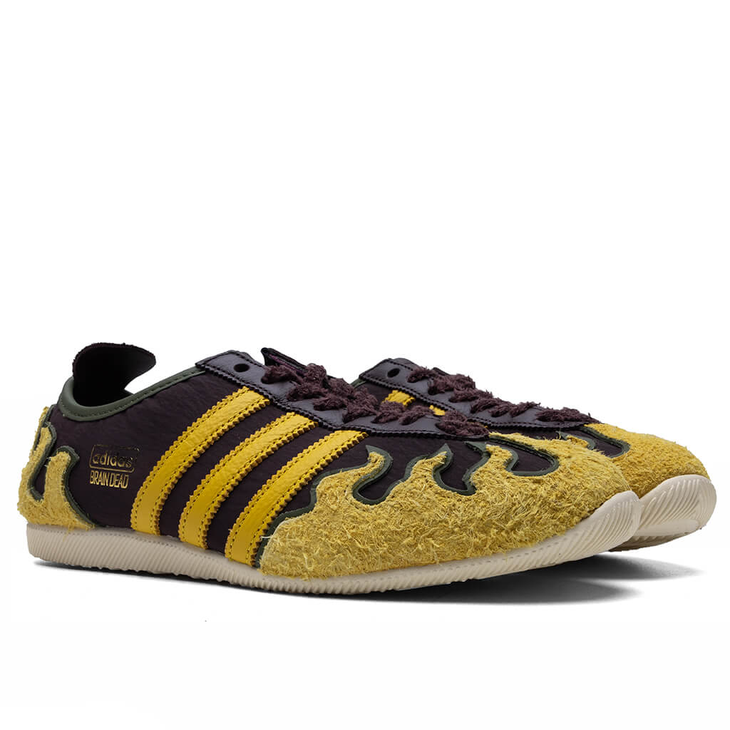 Adidas x Brain Dead Japan Low Shadow Brown Hazel Yellow Off White