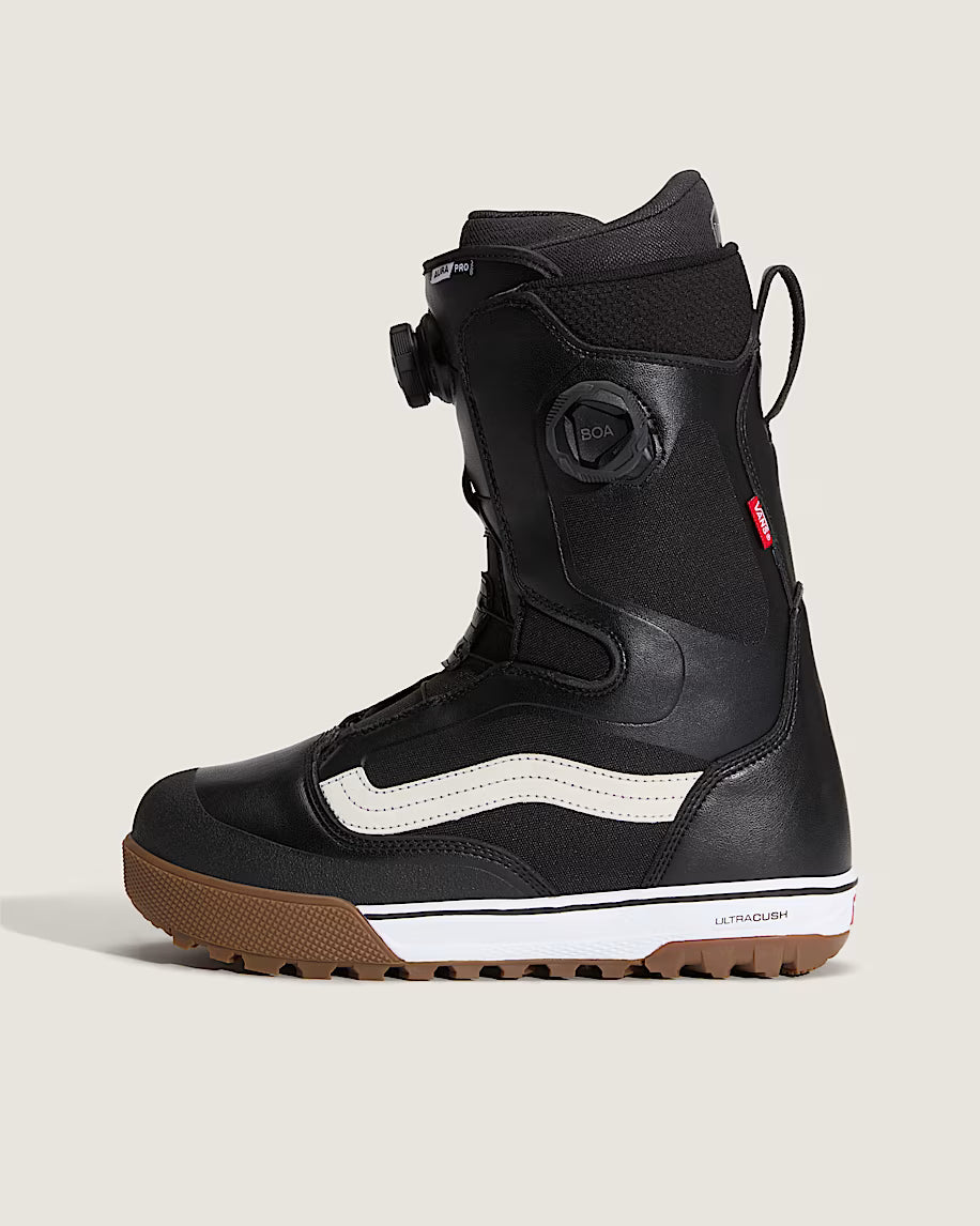 Vans 2026 Aura Pro Snowboard Boot Black White