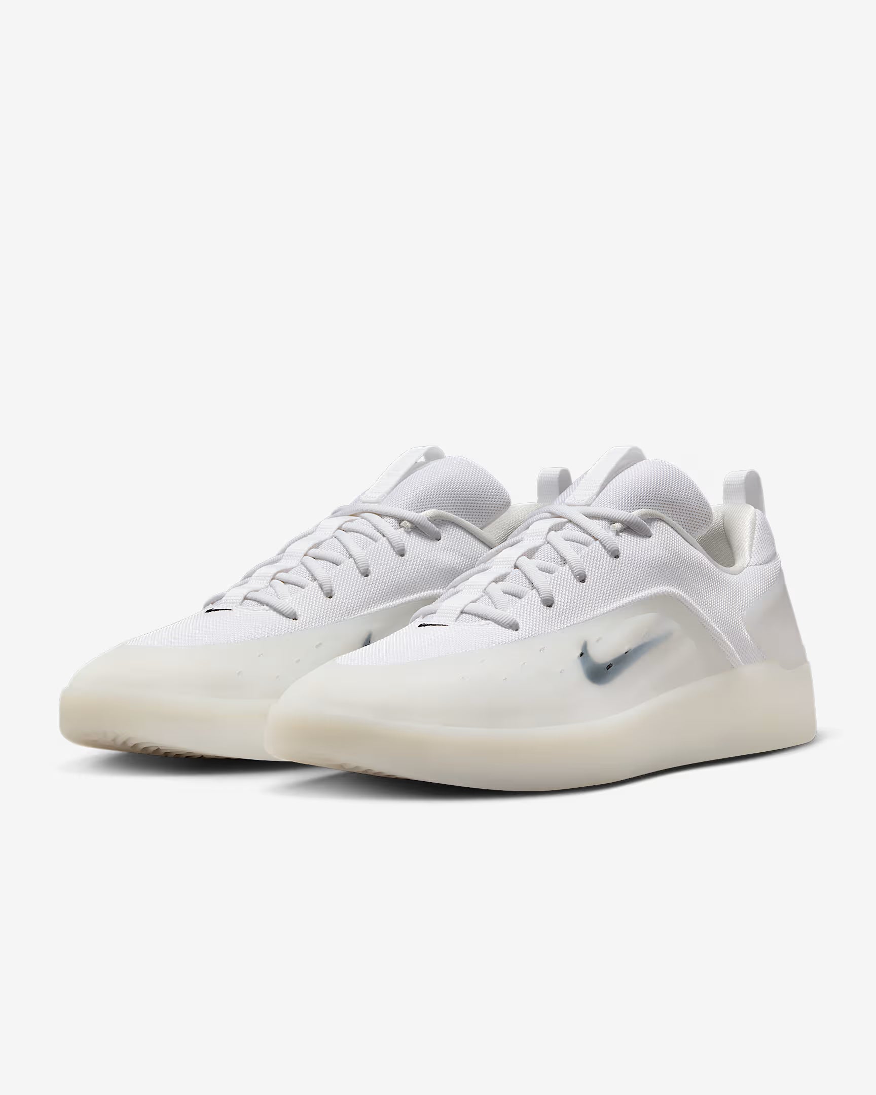 Nike SB Nyjah Zoom 4 White White Black Black