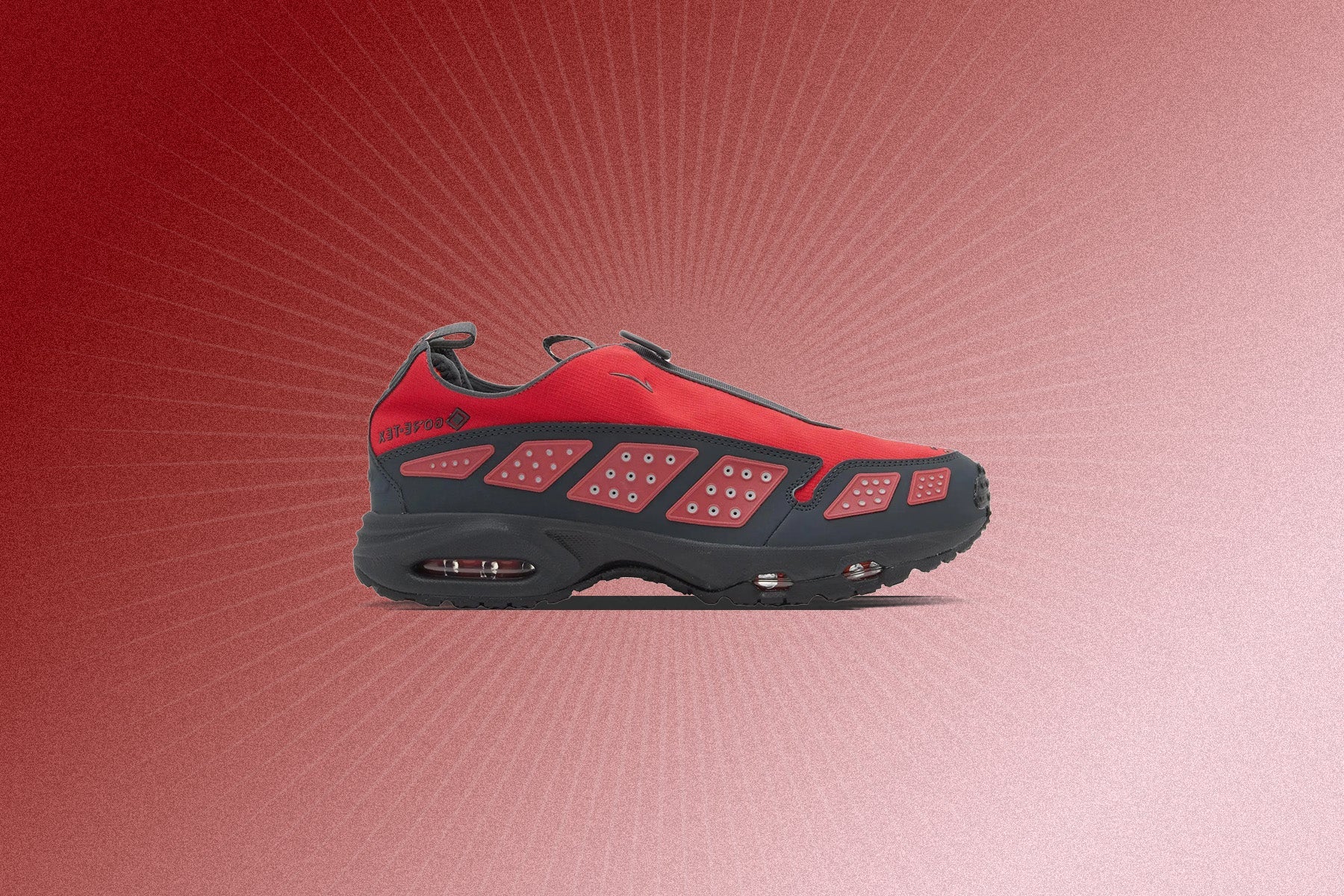 Womens Air Max SNDR GTX Hyper Crimson Dark Smoke Grey Fire Red