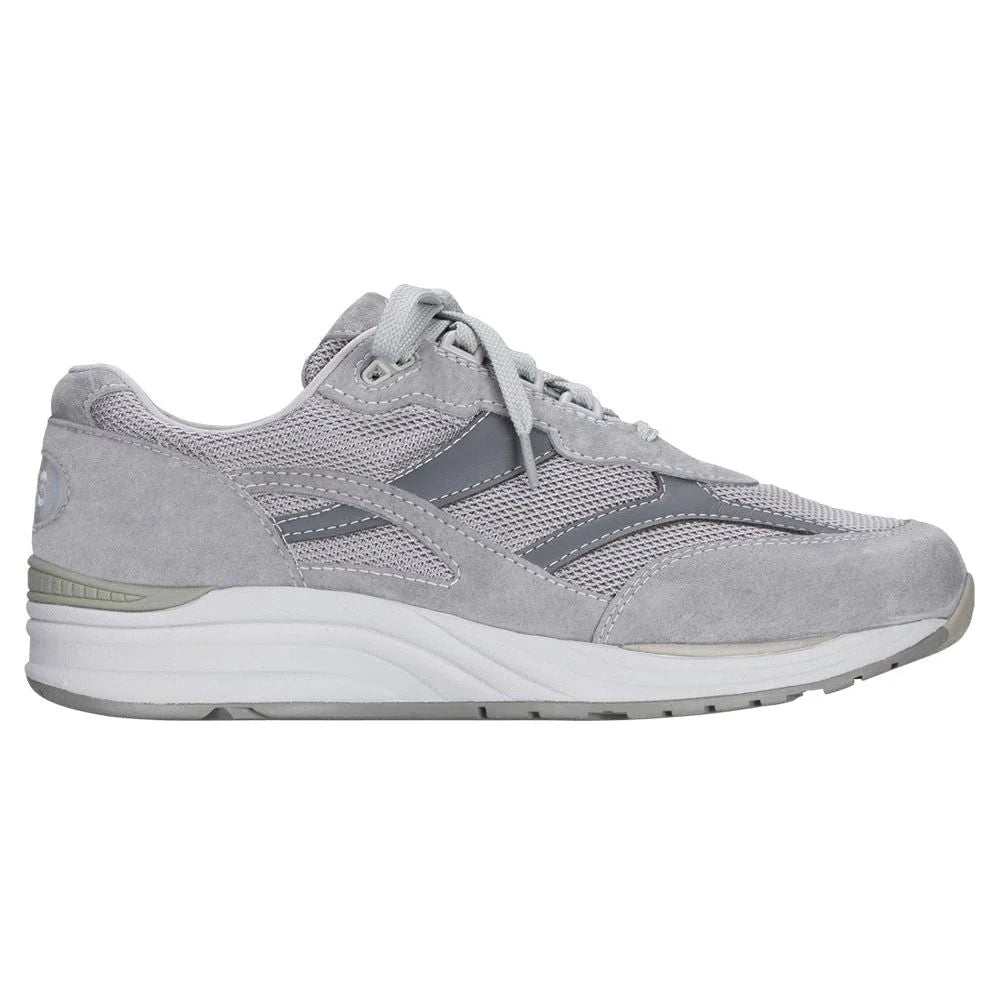 Men's Journey Mesh Lace Up Sneaker in Gray