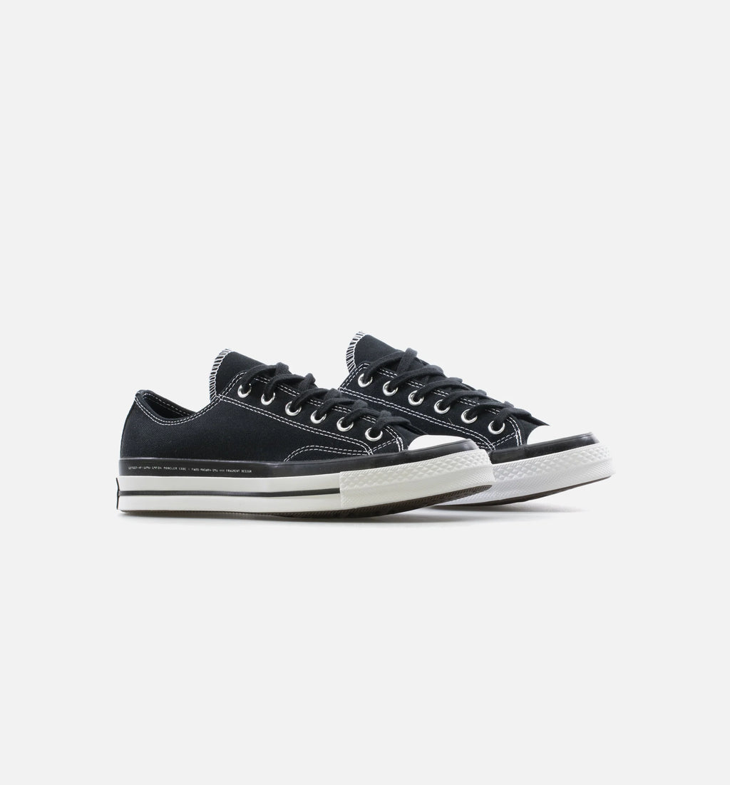 Chuck Taylor 70 X 7 Moncler Fragment Low Mens Lifestyle Shoe Black White