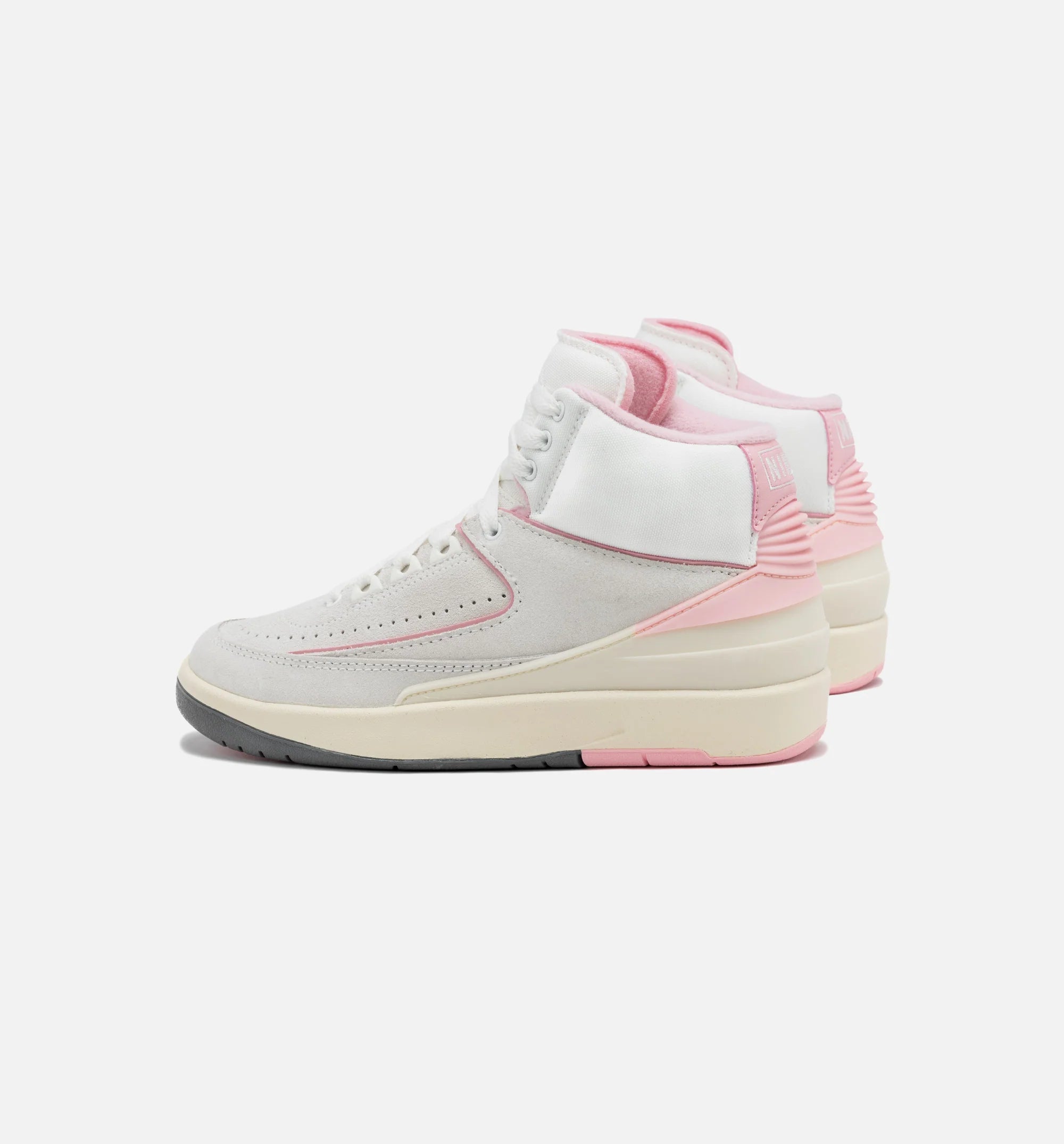 Air Jordan 2 Retro Soft Pink Womens Lifestyle Shoe Summit White Medium Soft Pink Free Shipping