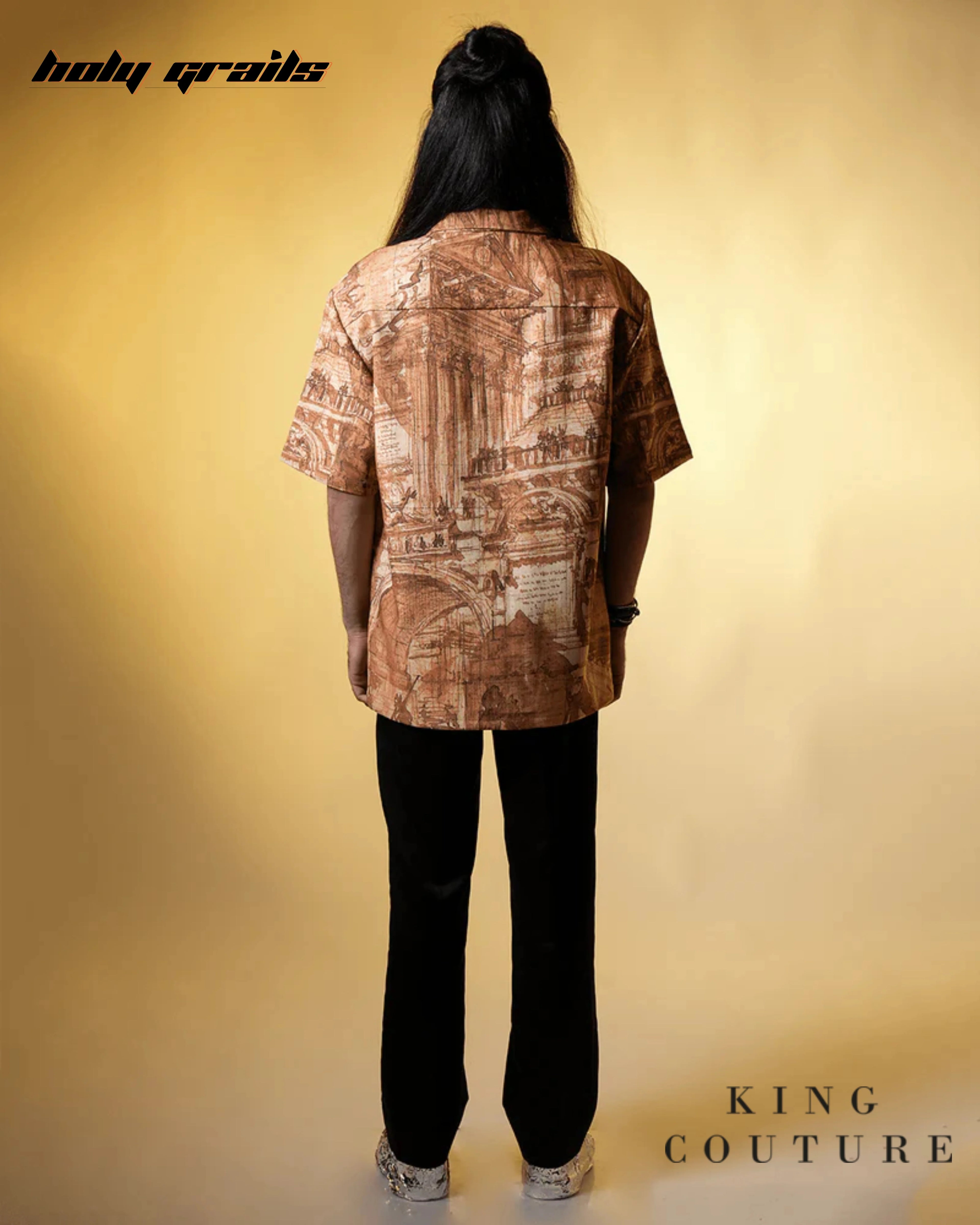 Sunlit Spire Half Sleeve Shirt HG x King Couture