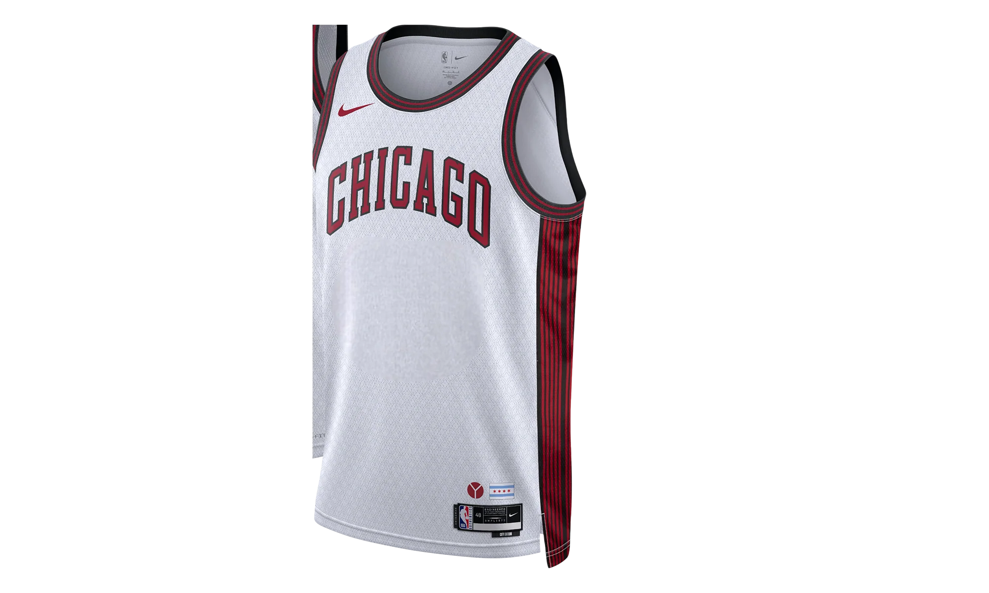 NBA Chicago Bulls City Swingman Jersey 2022-23 "White / Red" DO9622 100