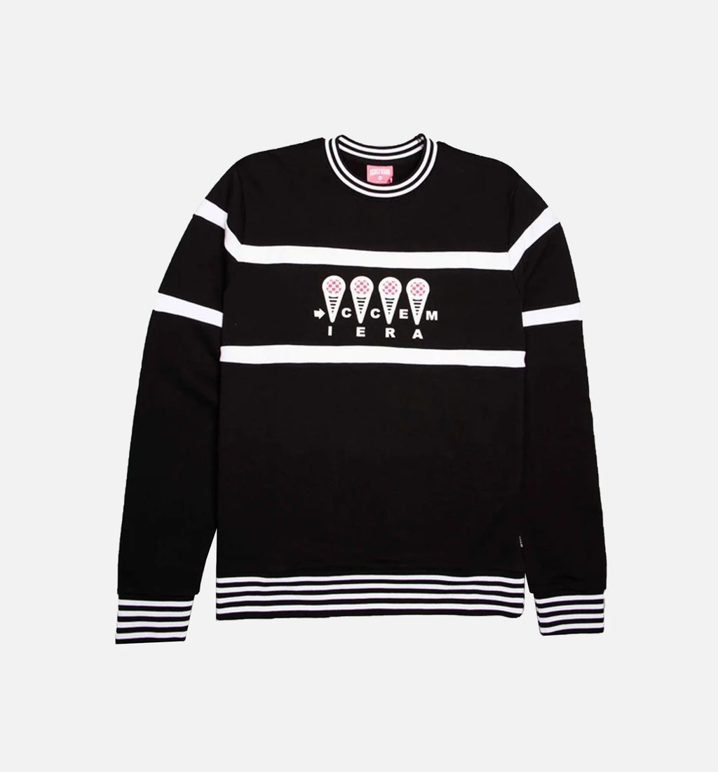 Elder Crew Mens Sweatshirt Black Black