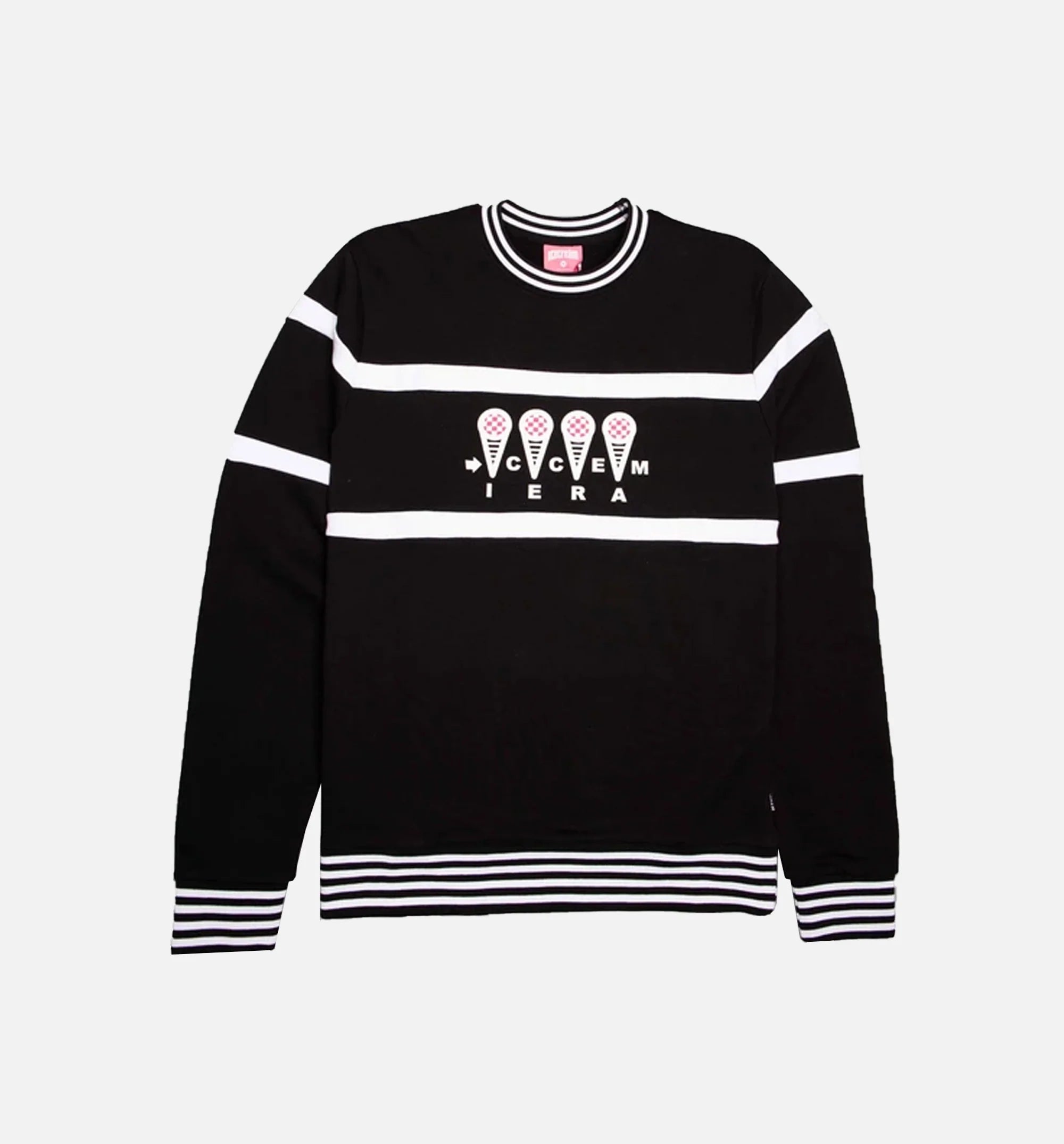 Elder Crew Mens Sweatshirt Black Black