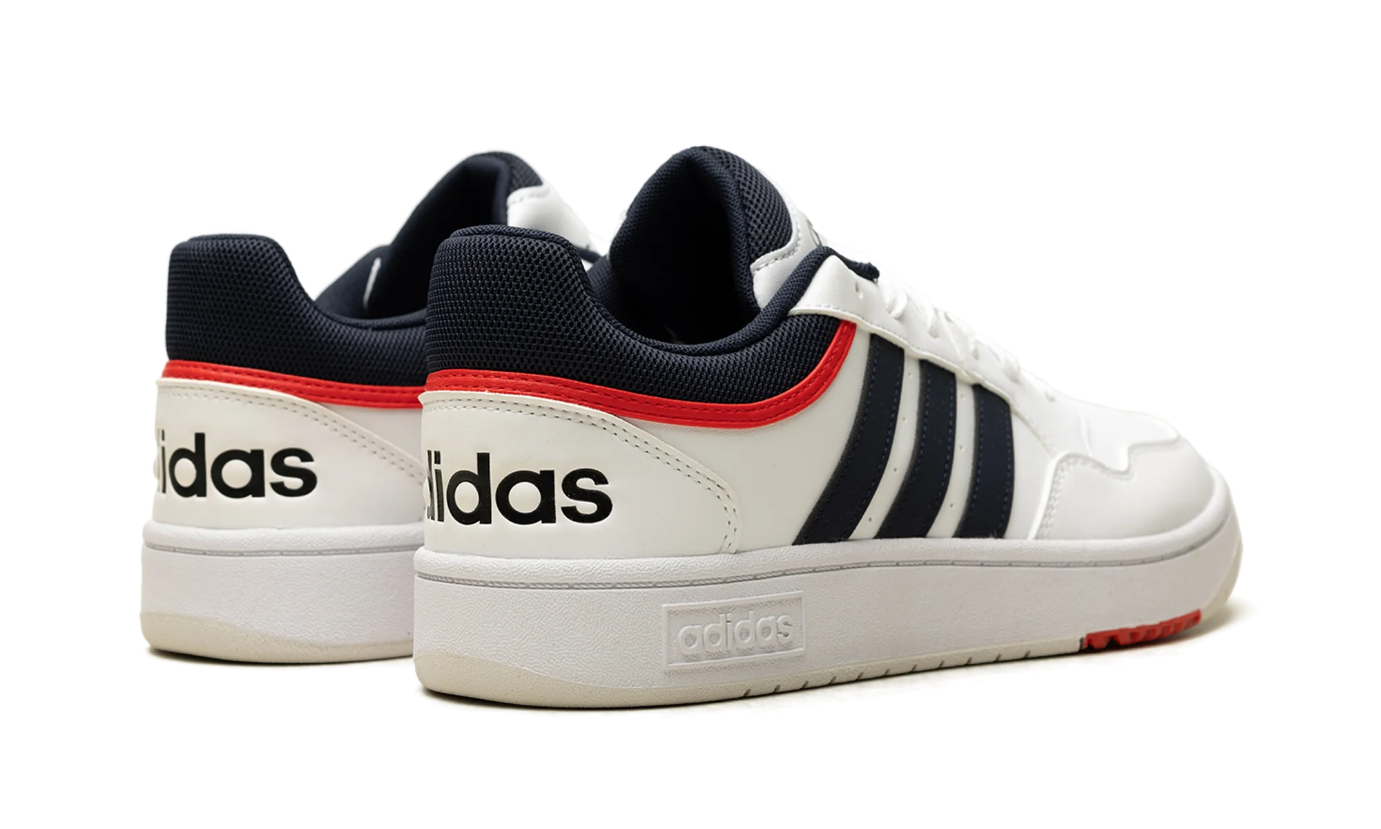 Hoops 3.0 Low Classic "Cloud White / Legend Ink / Vivid Red" GY5427