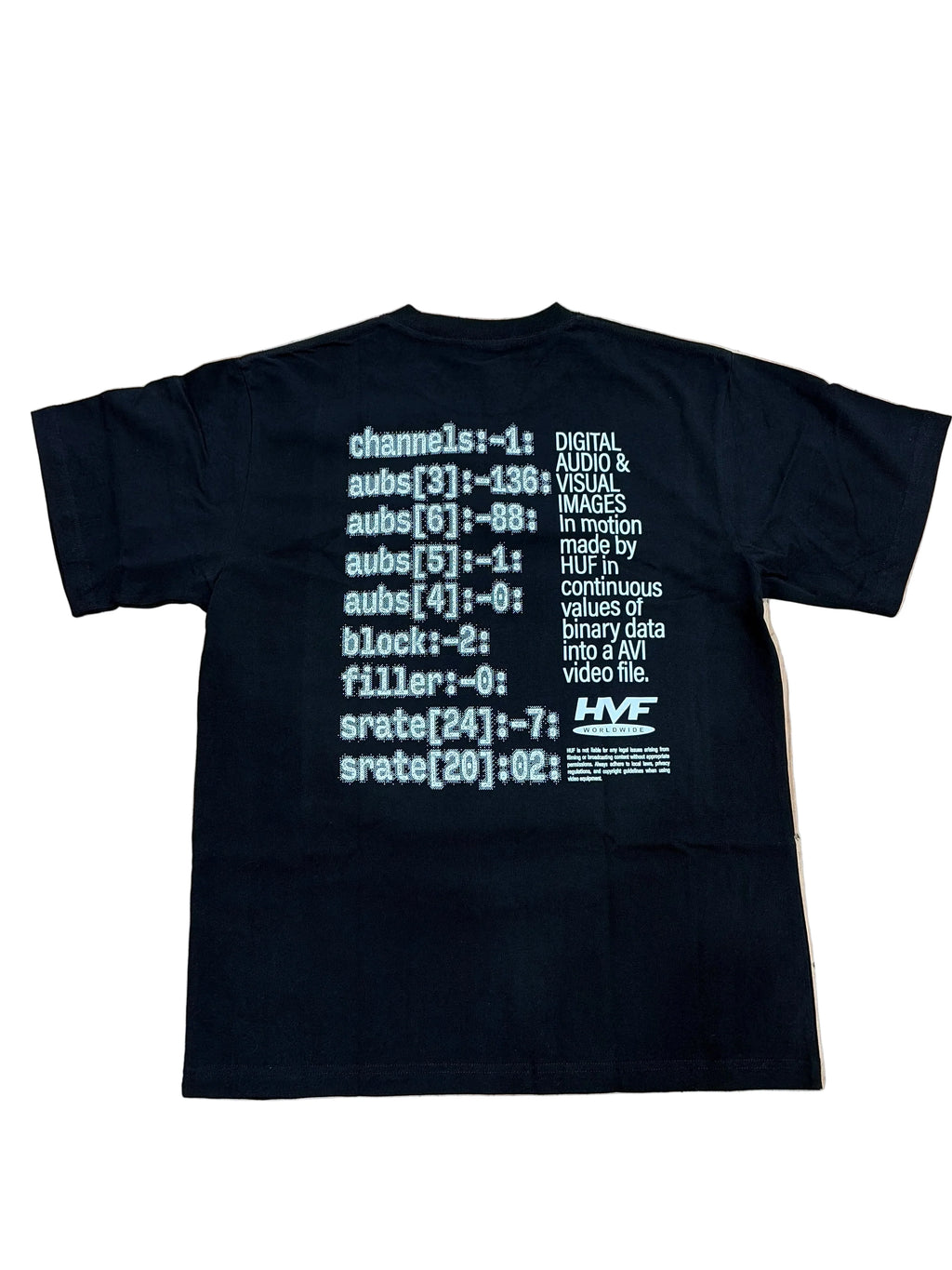 HUF Cam S S T Shirt Lilac Chalk