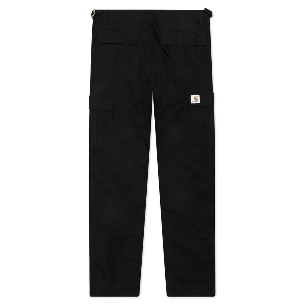 Aviation Pant Black Rinsed