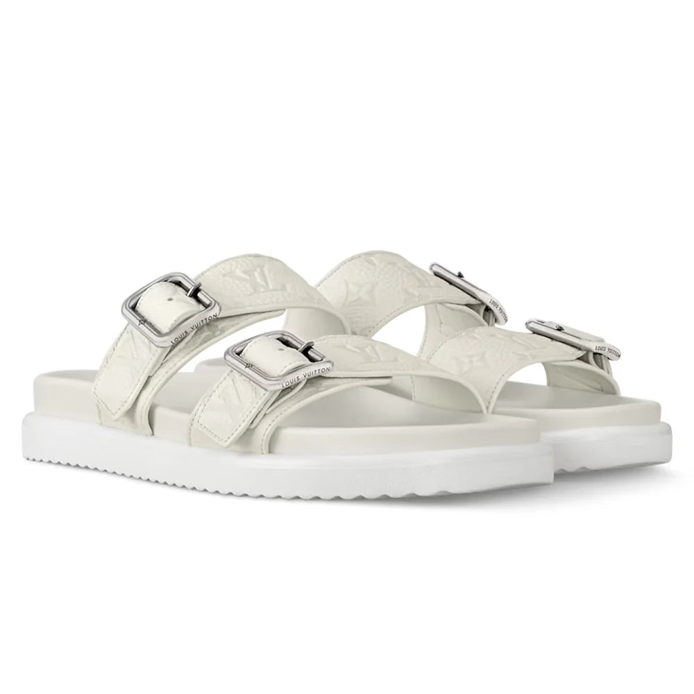 LV Venice Mule White
