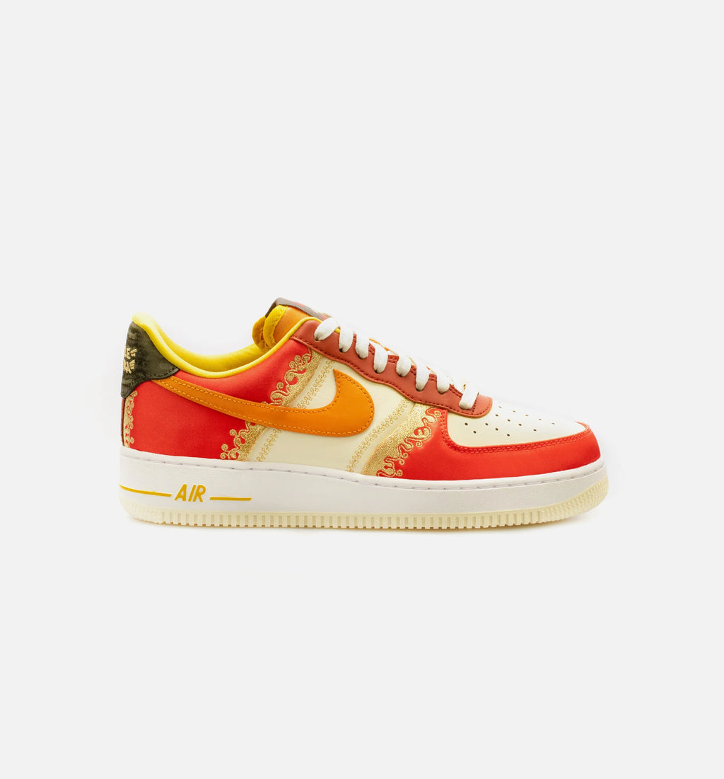 Air Force 1 Low Little Accra Mens Lifestyle Shoe Red Beige