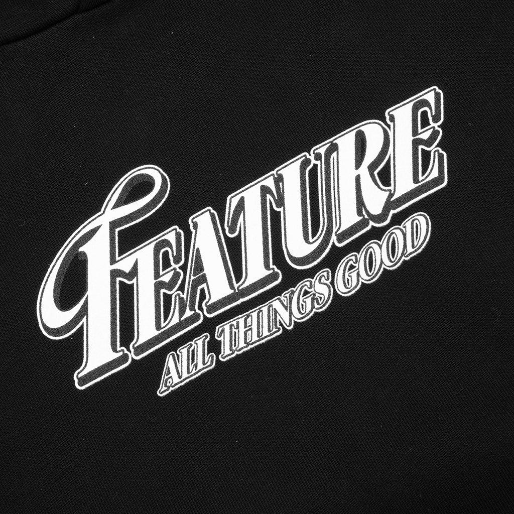 Classico Hoodie Jet Black
