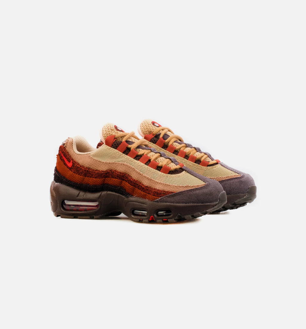 Air Max 95 Anatomy of Air Womens Lifestyle Shoe Brown Red