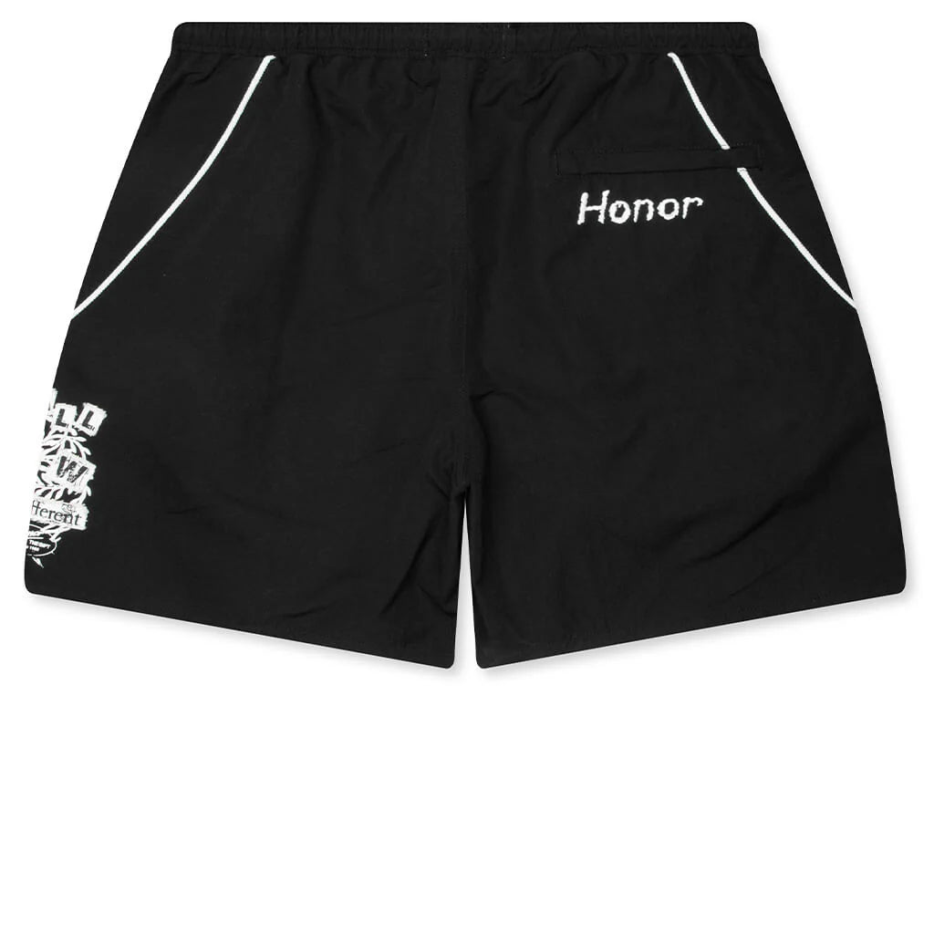 Growth Track Short Black