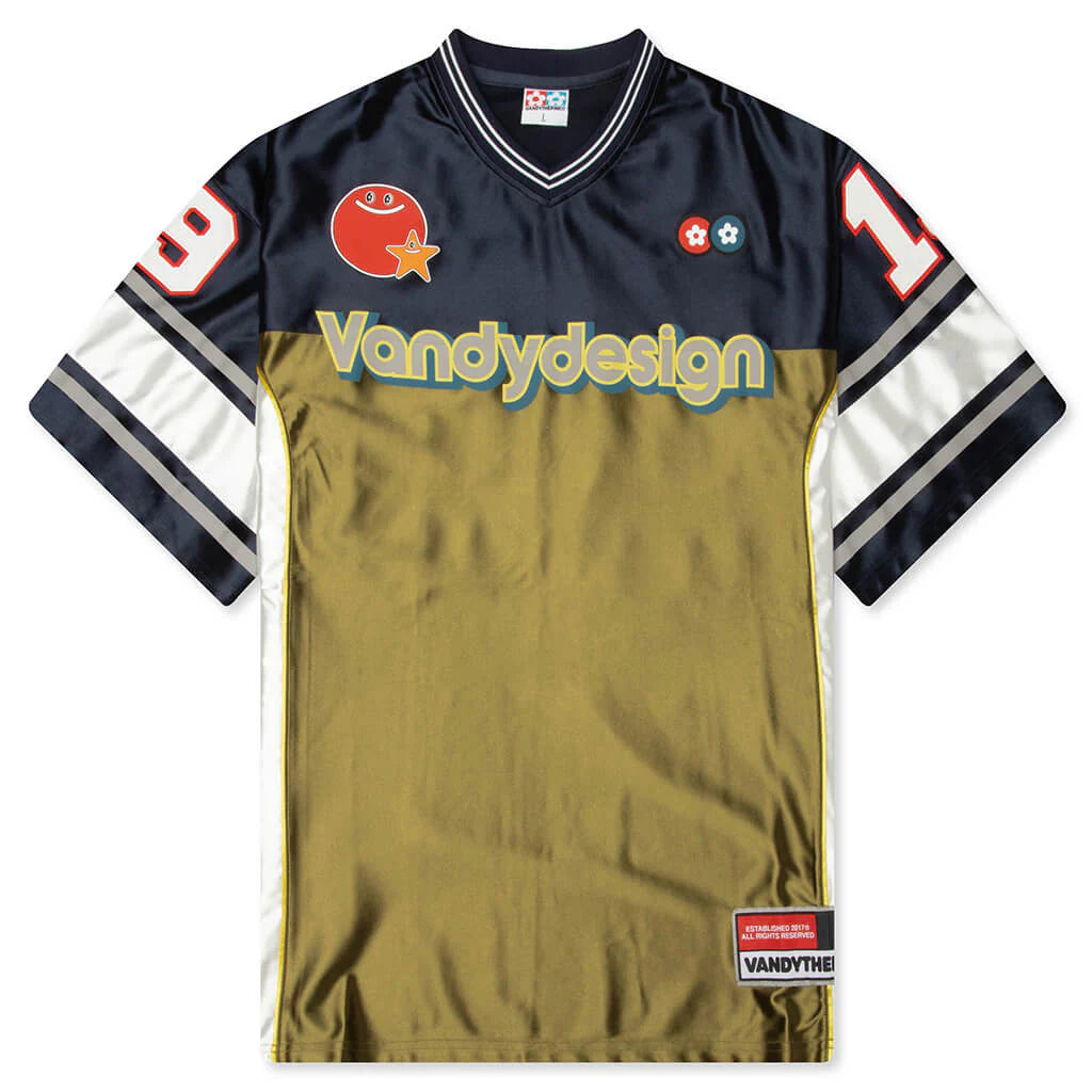 FM Design Football Jersey Olive Navy