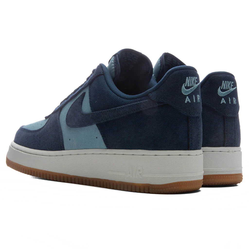 Air Force 1 07 LV8 Denim Navy Worn Blue Summit White