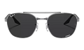 Oval Polarized Sunglasses "Gunmetal" RB3688-004-K8_58