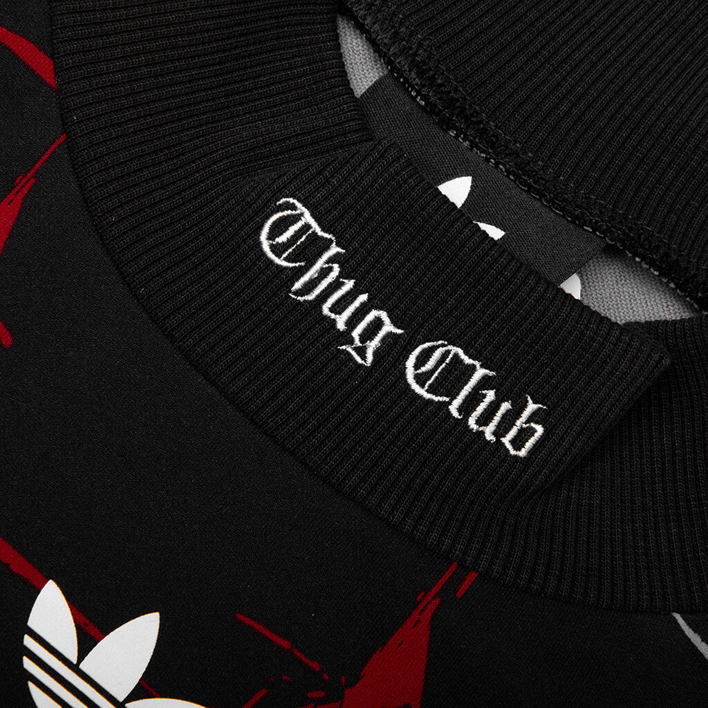 adidas Originals x Thug Club Goalie L S Tee Black
