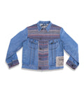 Grow With the Flow Blue Denim Jacket HG x Just A Karigar