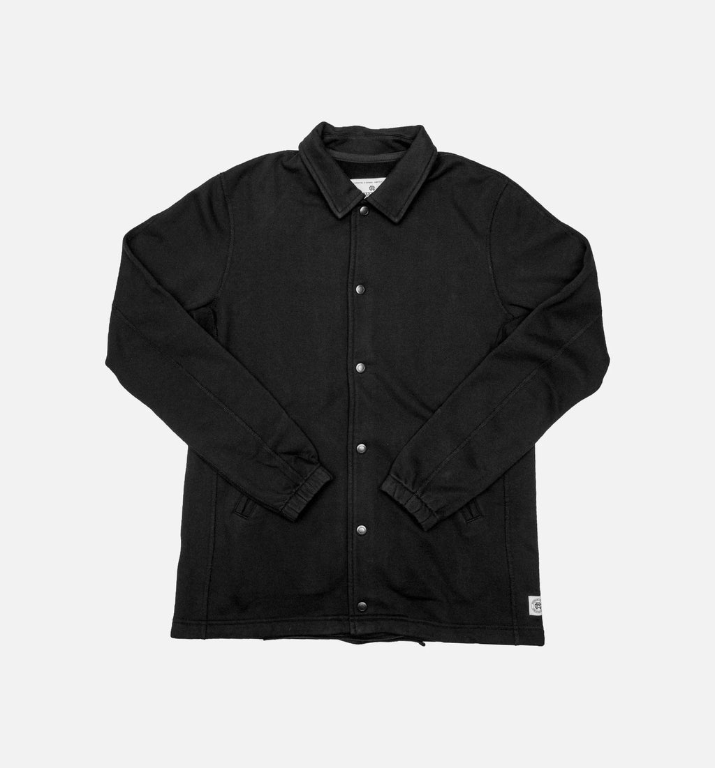 Reigning Champ Coaches Jacket Mens Black