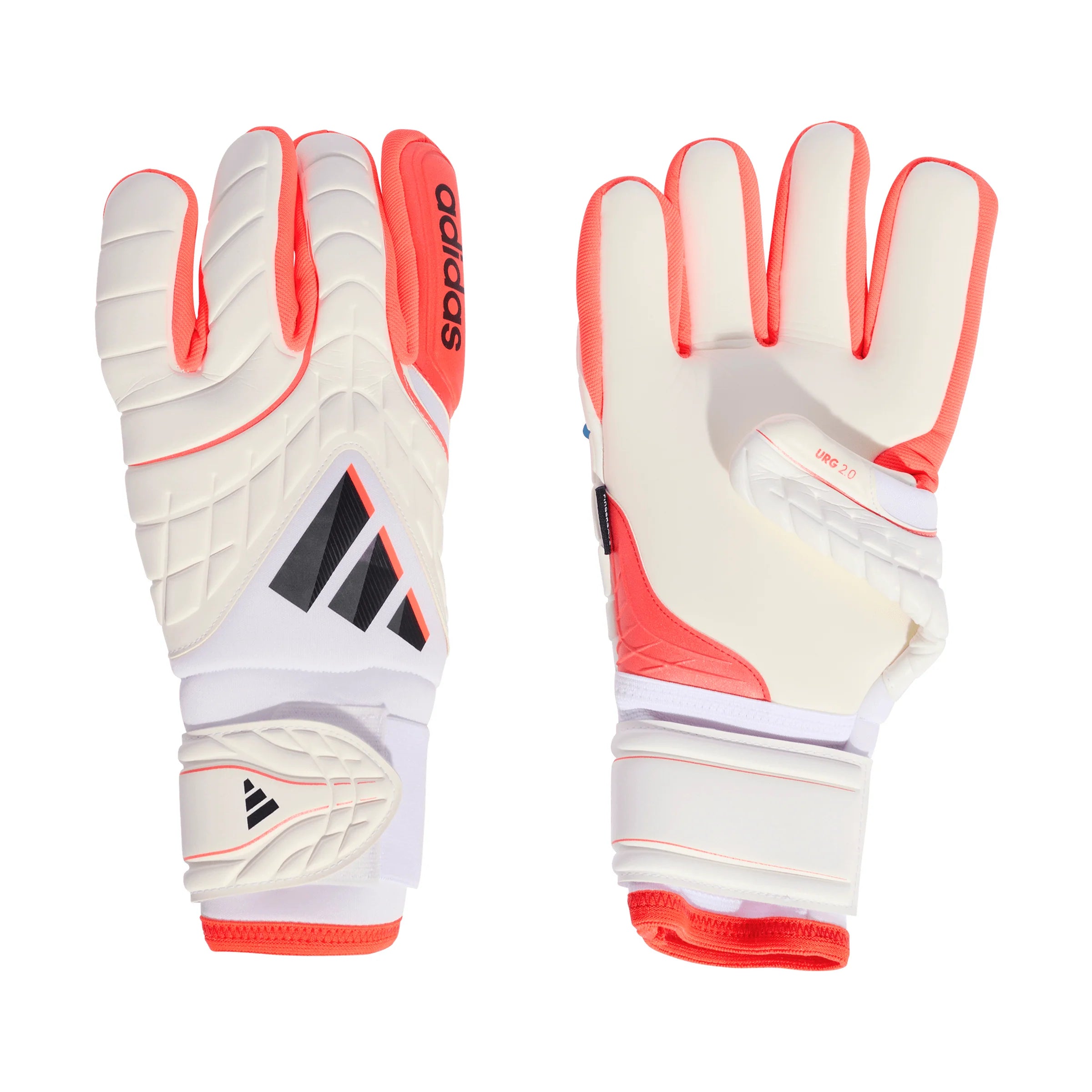 adidas Copa Pro Fingersave Goalkeeper Soccer Glove White Red Black