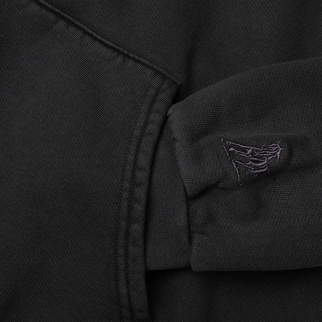Cobra Pullover Hoodie Washed Black