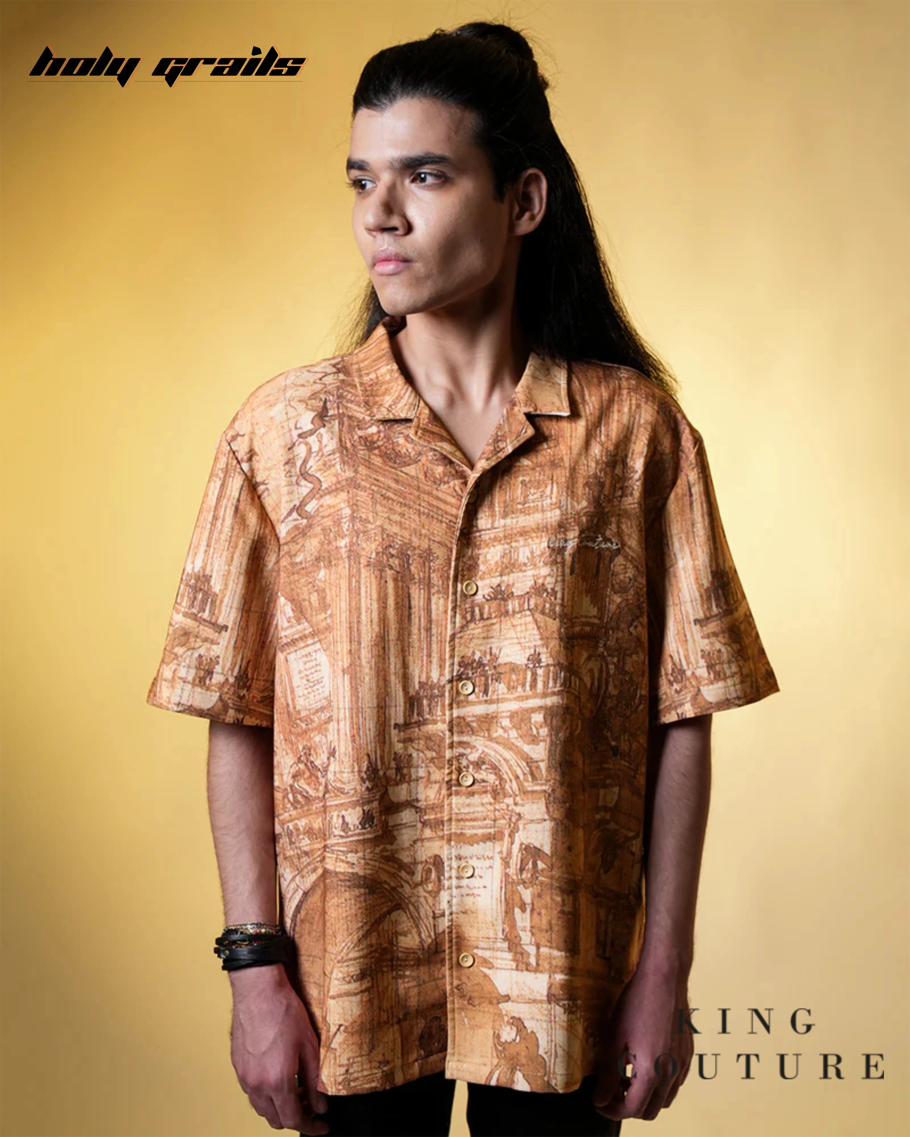 Sunlit Spire Half Sleeve Shirt HG x King Couture