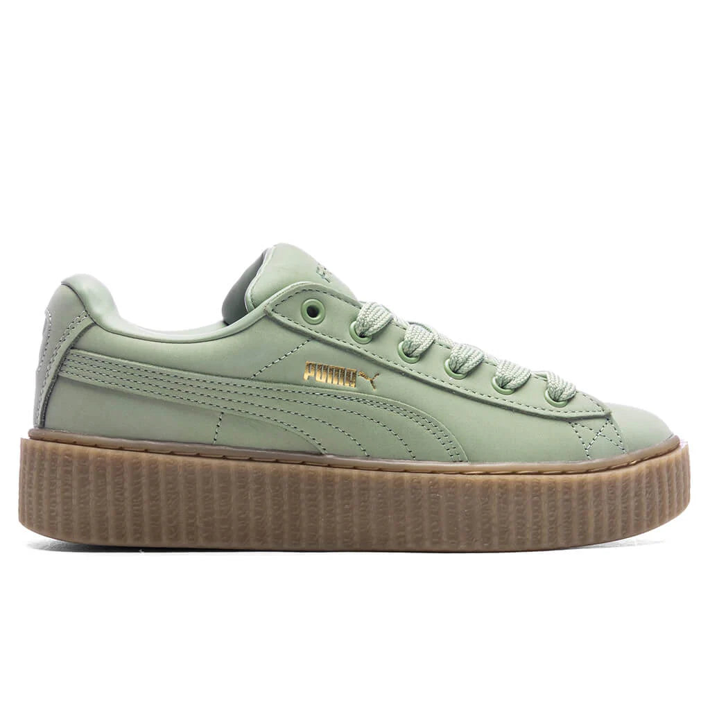 Puma x Fenty Womens Creeper Phatty Nubuck Green Fog